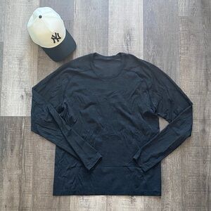Lululemon Men's Black Long Sleeve Shirt